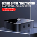 Miniatyrbillede 3 af 7: NFC Bluetooth 5.3 Audio Receiver 3.5mm AUX R/L RCA Stereo Lossless