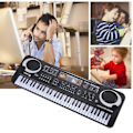 Miniatyrbilde 2 av 5: Elektronisk musikk keyboard elektrisk orgel med mikrofon barn musikalsk instrument