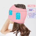 Miniatyrbilde 3 av 3: Migrene Lindring Hatt hodepine hatt Gel Varm Kald terapi Ishette For Lindring Smerte Is Hatt Øye Maske Stress Trykk Smerte Lindring