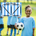 Miniatyrbillede 3 af 5: Fodbold træning måtte holdbar skridsikker foldbar børn voksne drible træning måtte fodbold træning indendørs vordørs udstyr