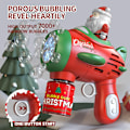 Miniatyrbild 4 av 7: jul automatisk bubbla maskin tomten elektrisk bubbla pistol maskin utomhus leksaker