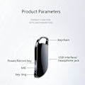 Pikkukuva 3 / 6: V11 Smart Audio Mini Ääni nauhuri 64GB USB asema ääni aktivoitu sanelukone avaimenperä ääni tallennus