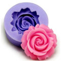 Miniatyrbilde 5 av 7: 3D Rose Blomst Silikon Mugg