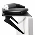 Miniatyrbilde 4 av 8: 2 In 1 TV Skjerm Topp hylle Rekk Justerbar Datamaskin Monitor Skrivebord Stativ TV Rack Lagring Rack