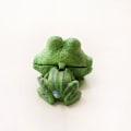 Miniatyrbild 6 av 6: Akvarium Groda Luft Bubbla Bubblande Sten  Luft Pump  Fisk Tank Ornament Dekor