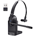 Pikkukuva 4 / 7: H5 Bluetooth 5.0 kuulokkeet, PC langattomat kuulokkeet, 2 mikrofonit ENC nappikuulokkeet, latauksella jalusta USB sovitin