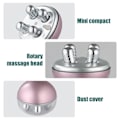 Miniatyrbillede 4 af 6: 3D ansigtsbehandling rulle massage ansigtsløftning enhed hud opstrammende EMS mikro strøm stram hud massager