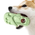 Miniatyrbilde 3 av 3: Tøffel Shape Hund Tygge Leker  TPR Hund Banner Leker Interaktiv Valp Tilbehør