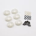 Miniatyrbillede 5 af 6: Guitar tunere maskine hoved knapper hvid perle tuning key