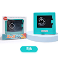 Miniatyrbilde 7 av 11: Mini Safe Piggy Innskudd Bank Husholdning Seddel Lås Passord Penger Boks