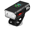 Pikkukuva 1 / 9: Polkupyörä valo 1000LM USB ladattava virta näyttö MTB maasto maantie pyörä etu lamppu