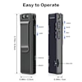 Miniatyrbillede 7 af 7: Magnetisk Digital Mini Kamera HD Lommelygte Micro Cam Webcam