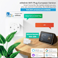 Pikkukuva 5 / 7: Älykäs pistoke WiFi pistoke EU virta valvonta ajoitus toiminto toimii
