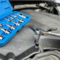Pikkukuva 6 / 6: Professional 13 kpl Torx Star Bit Socket nuts Set 1/4 3/8 ja 1/2" Drive T8 - T70 Home Tool  Kit