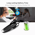 Pikkukuva 2 / 7: Langaton Bluetooth 5.0 Kuulokkeet Hands Free Mini Kuulokkeet 22H Musiikki Soitot Kuulokkeet