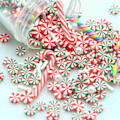 Miniatyrbillede 1 af 5: 20g jule farve pynt drys,Polymer ler blandet fest dekoration
