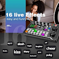 Miniatyrbilde 4 av 6: DJ utstyr mikrofon lyd kort konsoll studio lyd kort kit kabel telefon miksing datamaskin live stemme mikser
