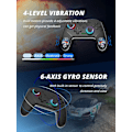 Miniatyrbild 5 av 8: Wireless Controller For Nintendo Switch OLED/Lite Console Pro Gamepad med 1000Mah Batteri