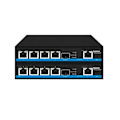 Miniatyrbild 2 av 6: 4 Port Web Managed 2,5Gps PoE Eller Ingen PoE Switch +1x10G SFP+1x10Gps RJ45 Uplink