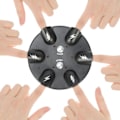 Miniatyrbild 3 av 7: Intressant elektrisk chock finger spel maskin barn elektrisk chockerande roulett lögndetektor