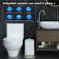Miniatyrbillede 4 af 8: Smart sensor affaldsspand køkken badeværelse toilet affaldsspand bedste automatisk induktion vandtæt spand