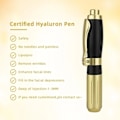 Pikkukuva 5 / 6: 2IN1 0,3ml 0,5ml korkea paine hyaluron kynä huuli täyte sumutin neulaton sumutin ryppyjen poisto ihon hoito työkalut