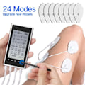 Miniatyrbillede 6 af 8: Elektrisk Professionel Muskel  stimulator 24 Modes EMS 4 Output Kanal Fysioterapi Tens maskiner