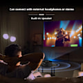 Pikkukuva 4 / 6: Mini Projektori Kannettava Lcd Video Elokuva Multimedia Kotiteatteri Elokuva soitin