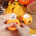 Pikkukuva 2 / 6: 1kpl kurpitsa halloween haamu pallo lelu