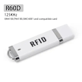 Miniatyrbild 7 av 8: Bärbar Liten U Disk RFID Läsare 125Khz ID 13,56MHz IC Kort Induktion Smart USB Reader Writer