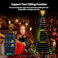 Miniatyrbilde 4 av 7: Smart Julelys med Bluetooth APP & Fjernkontroll