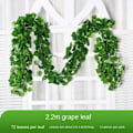 Miniatyrbillede 6 af 9: Simulering Ivy Scindapsus Aureus Blade Ivy Ivy Vines Grønne Blade Kunstig Blomst