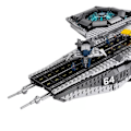 Miniatyrbillede 4 af 4: Helicarrier Model Aircraft Carrier Bygge Klodse Shield Serie Start Plan Bricks Legetøj