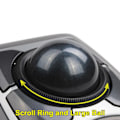Miniatyrbilde 5 av 5: Expert Trackball Mus Universal USB Optisk Mus med Scroll Ring Large Ball