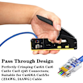 Miniatyrbild 3 av 5: Pass Through Crimping Verktyg med 8P/6P Pass Through Ethernet Crimper