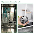 Miniatyrbilde 3 av 6: 1300W Smoothie Blender med 1,5L Glass Klasse Personlige Blendere Combo for Fryst Frukt Drikker