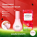 Miniatyrbillede 3 af 6: Vandmelon Glow Niacinamid Dew Drops Hydrating Serum Letweight Ansigts Serum Priming Væske Highlighter 60ml