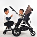 Miniatyrbillede 6 af 6: Universal Stroller Pedal Adapter Second Barn Varnevogne Hjælpe Trailer Tvillinger Scooter Hitchhiker Børn Stående Plader med sæde