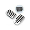 Miniatyrbillede 1 af 7: Til Tesla model 3 Y Highland 2024 2023 2022 Fod pedaler cover tilbehør aluminium legering accelerator gas brændstof bremse rest puder måtte