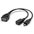 Pikkukuva 2 / 7: 2 in 1 OTG kaapeli vaihto Fire Stick 4K yhteensopiva Android puhelimen tabletin mikro USB isäntä mikro USB virran kanssa