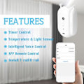Pikkukuva 3 / 6: Smart Curtain Motor BT Voice Control Swithbot Electric Curtain Robot APP Control