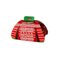 Miniatyrbillede 1 af 7: 12 stykker jule slik æske stof form chokolade gave emballage æsker pose