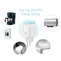 Pikkukuva 3 / 7: 433 Mhz Langaton Kaukosäädin Ohjaus kytkin  110V 220V 16A EU FR Smart Socket Plug