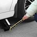 Miniatyrbillede 2 af 7: Auto Arbejdsbesparende Donkraft Spalte Skruenøgle Med Langt Håndtag Donkraft Ratchet Til Sakse Donkraft Lug Nøgle