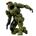 Miniatyrbillede 1 af 5: Halo Infinate Master Chief Action Figur Model Kit Desk Decocation Dukke Legetøj