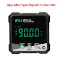 Miniatyrbillede 7 af 7: Digital Niveau Protractor Inklinometer Magnetisk Base Digital Angle Gauge med baggrundslys Niveau Tester Måleværktøjer