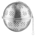 Pikkukuva 1 / 5: 304 Ruostumaton teräs Tee Haude Pyöreä Lukitus Mauste Tee Pallo Siivilä Mesh Infuser Tee Suodatin Siivilä Keittiö tarvikkeet