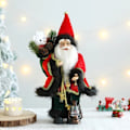 Miniatyrbillede 1 af 5: Jul Julemand Dukke Glædelig Jul Dekorationer Skrivebord Stående Julemand Ornament