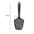 Miniatyrbillede 3 af 8: Bærbar Nylon Køkken Suppe Ske Sine Farverig Slev Anti-skoldning Skimmer Fry Mad Mesh Handy Filter Disk
