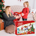 Miniatyrbilde 5 av 7: Jul Advent Kalender Nedtelling Overraskelse Squishy Søte Dyr Dekompresjoner Leker